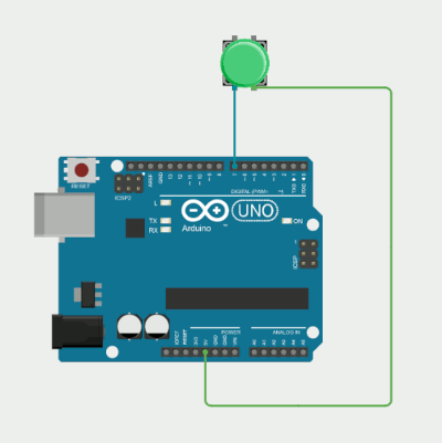Подключение кнопки к Ардуино без подтягивающего резистора